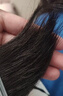 假发片长直发三片式无痕隐形仿真发一片式轻薄增发量蓬松接发贴片 三片装长直发【自然黑】60cm 实拍图
