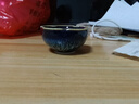 鋆钰景德镇陶瓷茶杯主人杯茶盏品茗杯单杯茶具 窑变颜色釉天目瓷 C款花口杯 天目釉 实拍图