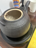 唯古陶瓷烧水壶黑陶煮茶壶提梁养生壶大号单个家用电陶炉碳炉明火户外 雅黑螺旋壶（1150ml） 实拍图