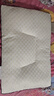 洁丽雅（Grace）枕芯枕头 颈椎枕分区针织按摩枕水立方中枕45*70cm 白色 单只装 实拍图