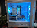 长城（Great Wall）冰霜X3W白色电脑机箱（MATX/360水冷位/磁吸翻门/细网孔金属面板/U3/9风扇位/五槽PCI/兼容5080） 实拍图