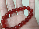 石玥珠宝收藏级8mm红玛瑙手串本命年转运珠水晶玛瑙手链男女士款 实拍图