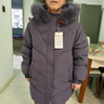 鸭鸭（YAYA） 狐狸毛领冬季羽绒服女士中老年妈妈冬装新款加厚连帽厚外套送礼 紫色的 XL 建议100-115斤 实拍图