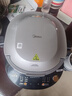 美的（Midea）电饼铛 电饼档 双面加热煎烤机烙饼锅 早餐机 加大加深三明治机煎饼薄饼机钛陶0氟匀火烤盘JKC3083 实拍图