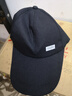 【热巴同款】加大棒球帽帽子男女大头围显脸小春夏字母百搭棒球帽 侧标-黑色 实拍图
