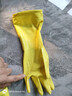 云洁橡胶手套洗碗家务清洁厨房洗衣商用胶皮手套灵巧4双小号防水防滑  实拍图