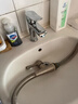 莱尔诗丹（Larsd）F073面盆水龙头 冷热水卫生间浴室柜黄铜龙头洗脸盆洗手盆龙头 实拍图
