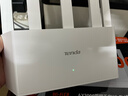 Tenda腾达路由器【千兆WiFi6+穿墙王】无线AX3000信号增强家用放大器Mesh限时补贴金榜一名云霄白立式 实拍图