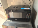 格兰仕（Galanz）变频微波炉烤箱一体机光波炉900瓦大功率速热家用23L大容量平板易清洁省电一级能效智能菜单烧烤 2026新升级彩膜BM1(S2) 实拍图
