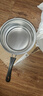 不锈钢奶锅不粘锅小奶锅无涂层热牛奶煮泡面宝宝辅食锅小汤锅 单柄加厚不带盖 16cm 实拍图