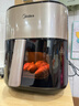 美的（Midea）小炎烤空气炸锅蒸烤一体上下双热源免翻面 可视窗口家用智能大容量6L金属内腔蒸汽嫩炸烤箱KZC6054 实拍图