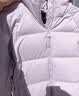 李宁防泼水鸭绒短羽绒服女子秋冬棉感舒适保暖连帽运动外套AYMV776 实拍图