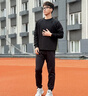 特步运动长裤针织男子秋冬加绒轻弹户外跑步速干休闲百搭束脚收口 实拍图