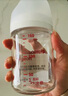 贝亲（Pigeon）新生儿 防胀气宽口径玻璃奶瓶160ml SS号奶嘴 0个月+ AA260 实拍图