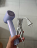 松下（Panasonic）空气发梳负离子高速护发吹风机家用低噪速干电吹风送女生新年情人节礼物年会奖品云雾紫EH-WNE6M 实拍图