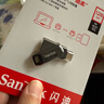 闪迪（SanDisk）128GB Type-C USB3.2 手机U盘DDC3黑色 读速高达400MB/s 自动备份 手机电脑两用  实拍图