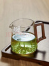 忆壶茶公道杯玻璃泡茶壶月牙过滤绿茶专用茶具配件玻璃分茶器带茶漏 实拍图