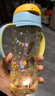 贝亲（Pigeon）自然成长翻盖直饮吸管 大童奶瓶330ml 马戏团 18月+ AA279 实拍图