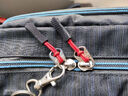 若轩拉链头配件可拆卸拉头挂饰小挂件吊坠包包背包尼龙拉锁头拉坠拉绳 红绳黑【6个】 实拍图