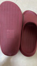 朴西新款EVA踩屎感厚底拖鞋女士居家室内情侣拖鞋男 安哥拉红 39-40 实拍图