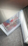 海尔（Haier）「真省电」217L三门小冰箱黑金净化一级能效风冷无霜星辉银BCD-217WGHC3E9S9国家补贴 实拍图