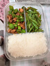 希乐扣Cilock耐热玻璃保鲜盒微波炉饭盒上班族带饭便当盒辅食盒玻璃饭盒长 2个 实拍图