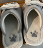儿童棉拖鞋秋冬季男童室内防滑男孩家居小孩子可爱卡通居家鞋女童 灰色小熊熊 28.5 适合脚长15.5-16cm 实拍图