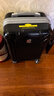Diplomat外交官行李箱20英寸扩充层拉杆箱男旅行箱登机密码箱女TC-6012黑 实拍图