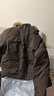 君羽户外羽绒服男中长款800高蓬白鹅绒工装加厚防风保暖鹅绒服35 橄榄绿 XL （推荐161-175斤） 实拍图