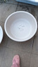 本迪婴儿澡盆洗脸盆58cm单个装加大号加厚塑料洗澡盆家用宠物学生洗衣 实拍图