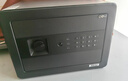 得力（deli）保险柜 家用电子密码保险箱办公财务专用小型文件柜入墙入柜保密柜可固定安装 20cm曜黑 实拍图