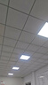 欧斯照明led平板灯600x600集成吊顶灯6060矿棉板嵌入式吸顶天花面板扣板灯 38瓦单驱动-600*600mm-高亮白光 实拍图
