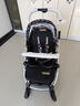 GOKKE婴儿推车双向高景观 可坐可躺轻便折叠简易手推车 幼儿宝宝童车 babycrony黑麻色108 实拍图