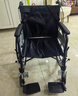 怡辉（YIHUI）轮椅年轻人骨折轻便折叠可抬腿可平放腿老人专用出行便携可自推 实拍图