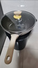 炊大皇钛盾炒锅 麦饭石色不粘锅多功能少油烟炒菜锅平底锅30cm 实拍图