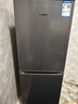 HYUNDAI（韩国现代）大容量双开门二门冰箱 家用中型小型电冰箱冷冻冷藏租房宿舍节能省电 203L灰【店铺主推+一级能效】 实拍图