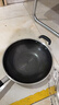 炊大皇炒锅有钛0氟不粘锅316L不锈钢不粘平底炒锅34cm 实拍图
