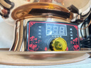 隆顺铜艺铜火锅插电紫铜木炭铜火锅炭炉插电铜锅老北京涮羊肉锅具 清汤4-6人【旗舰款】 32cm 实拍图