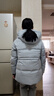 波司登（BOSIDENG）冬季羽绒服冰雪运动系列短款防风连帽加厚学生面包服外套 雪影蓝5A29-谷爱凌同款色 【店长推荐】 XS 155/80A 体重约100斤以内 实拍图