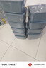 虎顿（HOTUN）玻璃门锁 U型锁双开门锁 门店商铺门锁 C级锁芯摩托车锁A137-400 实拍图