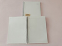 得力（deli） 线圈本b5笔记本文具日记本子简约大学生考研练习本螺旋本大号加厚笔记本本子记事本错题摘抄 B5横线/2本装【共320页】 实拍图