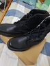强人男靴 双密度作战靴 际华3515工装耐磨皮靴户外军迷训练靴子 黑 40 实拍图