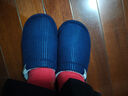 回力棉拖鞋男女士加绒秋冬季室内防臭滑保暖棉拖鞋HL0006咖啡40-41码 实拍图