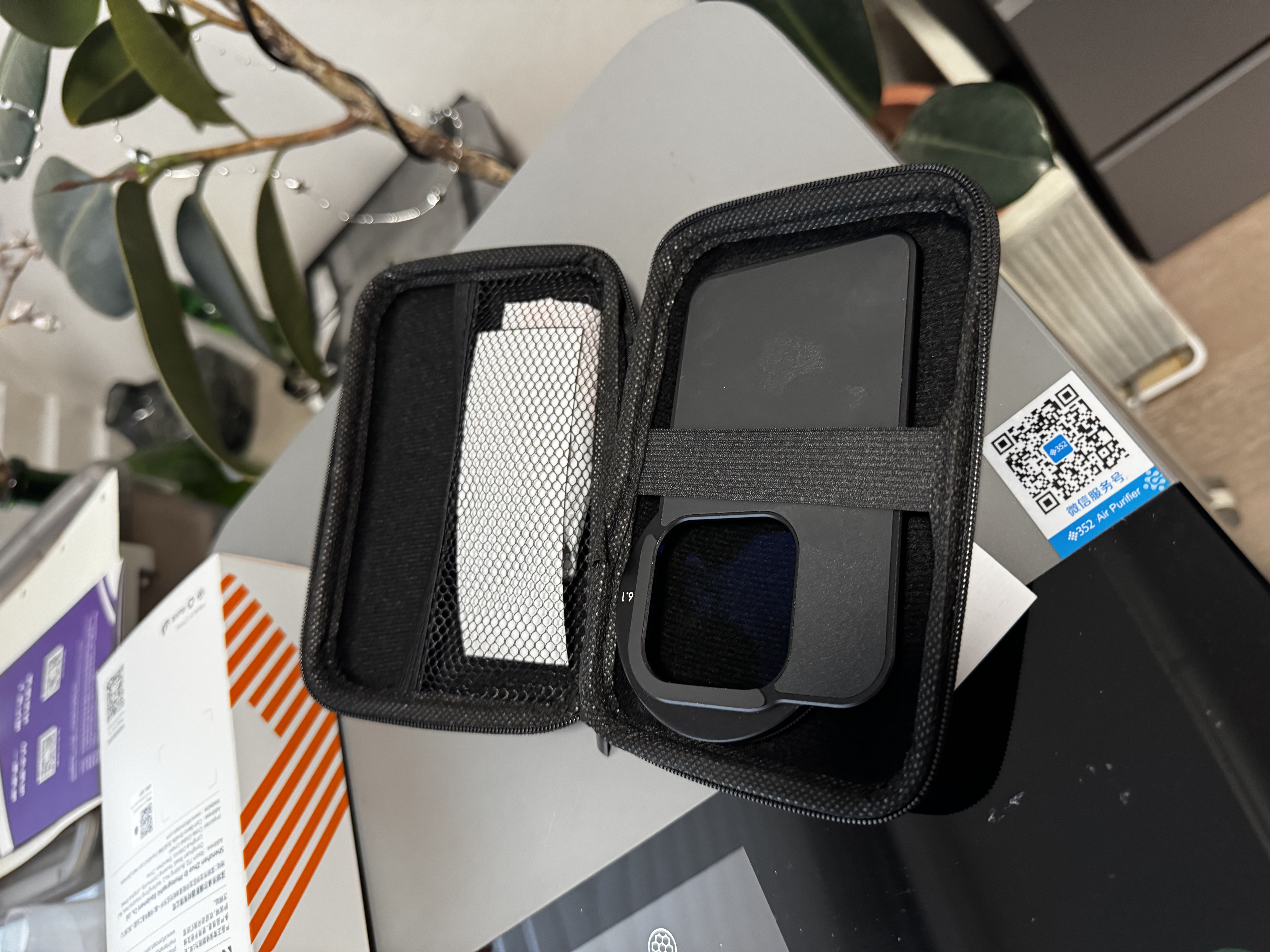 卓尔MagSaFe磁吸滤镜支架套装适用苹果手机6.1寸/6.3寸CPL消除反光 实拍图