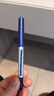 uni三菱 uni-ball EYE蓝色中性笔高颜值0.5蓝笔签字笔商务直液式学生水笔水性笔办公用品 UB-150 1支 实拍图