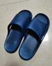 回力静音男士室内户外穿厚底防滑速干洗澡凉拖鞋HL3A23深蓝44-45码 实拍图
