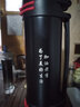 慕馨（moosen）保温壶户外大容量不锈钢男士车载水壶旅行壶便携暖瓶刻字定制logo 曜石黑(关注+背带)2.5L 实拍图