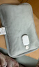 彩虹热水袋暖手宝充电暖宝宝暖水袋注水暖手袋热敷暖肚子暖脚 灰色 实拍图