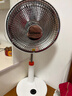 康佳（KONKA）取暖器家用小太阳摇头电暖器卧室速热轻音电暖气遥控取暖烤火炉办公室台地两用电热扇KTY-1002E-P 实拍图