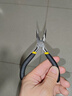 得力（deli）多功能迷你尖嘴钳电工尖口钳小号夹持钳高碳钢精工锻炼5英寸 实拍图